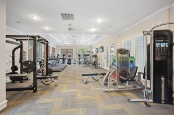 State-of-the-art 24-hour fitness center